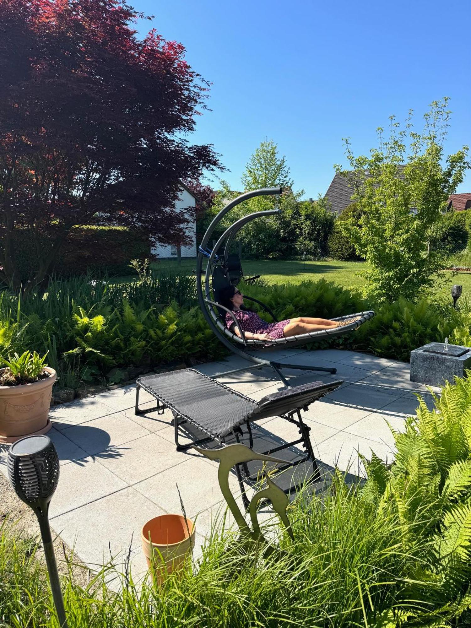 Ferien-Whg Stuenkel Nahe Steinhuder Meer Mit Garten Und Balkon Exterior photo